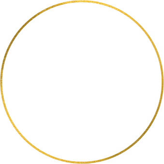 Gold Circle Border